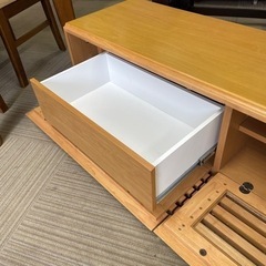 美品‼️】定価94,000円♪ 三幸ジャパン 150cm幅ローボード テレビ台 