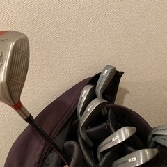 【引取限定　無料】ゴルフセット　バッグ、アイアン