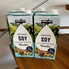 【新品・美味😋】コストコ 豆乳 オーガニック バニラ味 4本セット