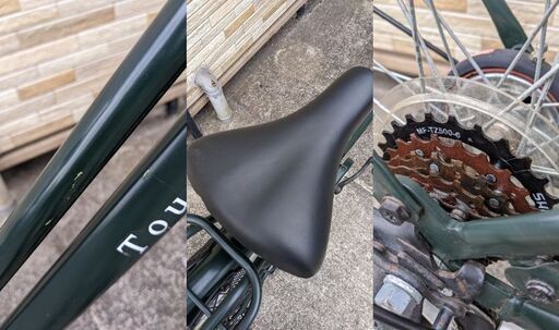 中古自転車 6段変速 26インチ （LEDライト） 軽整備済み 安い 防犯登録 町田市 麻生区 神奈川 071ky 中古自転車 6段変速 26インチ （LEDライト） 軽整備済み 安い 防犯登録