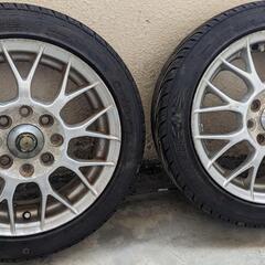 旧ダイハツPCD １４インチホイール新タイヤ付き