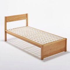 シングルベッドフーム スモールサイズ 無印 木製ベッド オーク ...