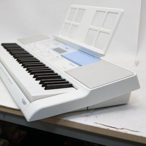 266)【美品】CASIO LK-515 2020年製 光ナビゲーションキーボード 電子