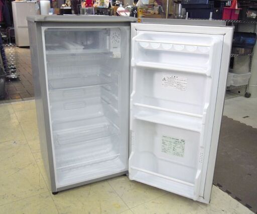 アクア 1ドア冷蔵庫 75L 小型冷蔵庫 2021年製 AQR-8G シルバー 取説付き 札幌市東区 新道東店