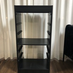 IKEA イケア　トロファスト　フレーム　黒　棚板1枚付き