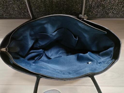 美品！牛本革 黒 トートバッグ ビジネスバッグ 美品】TUMI/トゥミ