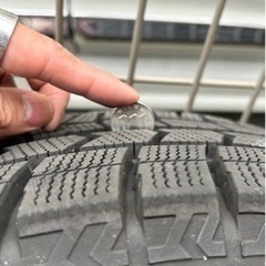 ダンロップ スタッドレス 2021／38週 バリ山美品 オデッセイ、アルファード
