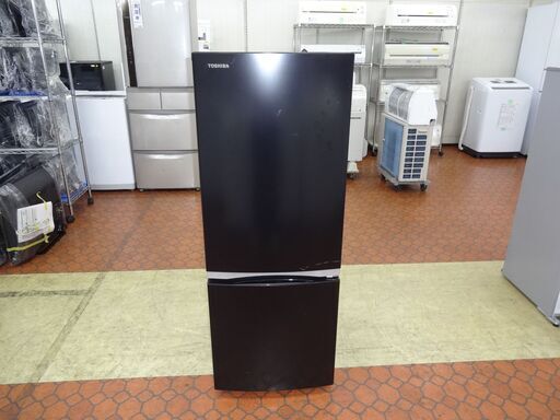 ID 035036　冷蔵庫２ドア　東芝153L　キズ有　２０２０年製　GR-S15BS(K)