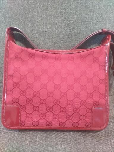 GUCCI★GG柄★ワンショルダーバック★レッド
