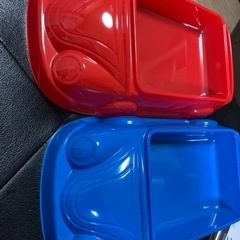 【新品未使用】【プラスチック製】車のキッズプレート⭐️赤と青の2色‼️