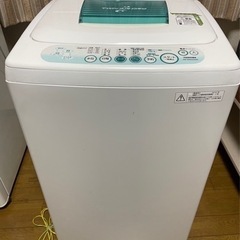TOSHIBA洗濯機（5キロかな）