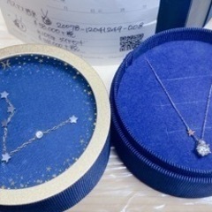 【Wish upon a star 】K10ホワイトゴールド ネックレス