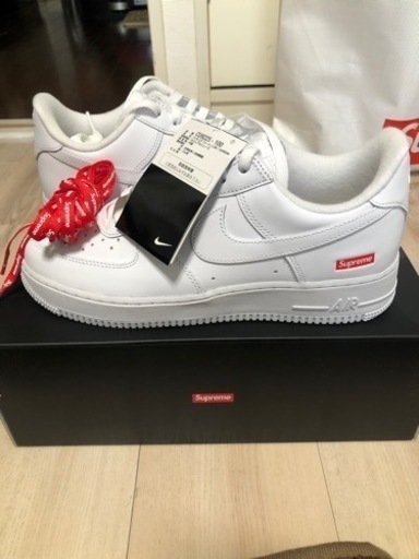 Supreme NIKE エアフォース1 ホワイト　26.5cm