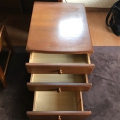 天然木 学習机、椅子、脇卓セット ピーターラビットシリーズ