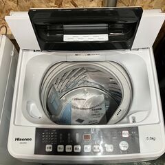 Hisense 全自動洗濯機 HW-E5502 5.5kg 2018年製○BA02G003