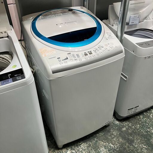 TOSHIBA 全自動洗濯機 AW-BK70VM(W) 7kg/4kg 2013年製●BA02G004