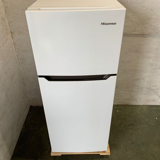 ハイセンス ノンフロン冷凍冷蔵庫 容量120L 冷凍室29L 冷蔵室91L HR-B12C 2020年製