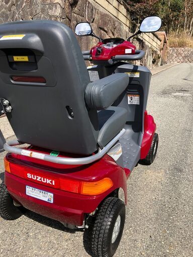 ☆彡suzuki スズキ製・電動車いす・車椅子・バッテリー新品!!介護用品
