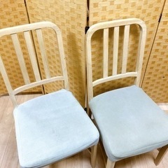 【引取】ダイニングチェア 椅子 木製ナチュラル 4脚セット