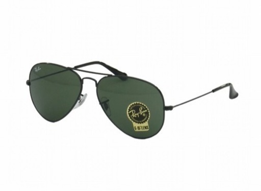 レイバン 偏光サングラス RB3025 002/58 62 AVIATOR アビエーター レギュラーフィット ティアドロップ RayBan