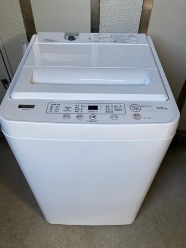 【美品】ヤマダ電機 全自動洗濯機 YWM-T45H1の画像