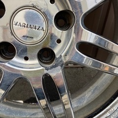 車庫整理 work ヴァリアンツァ 20インチ