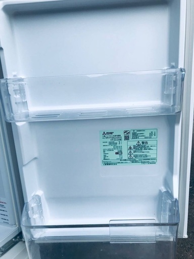 ♦️EJ228番 三菱ノンフロン冷凍冷蔵庫 【2015年製】