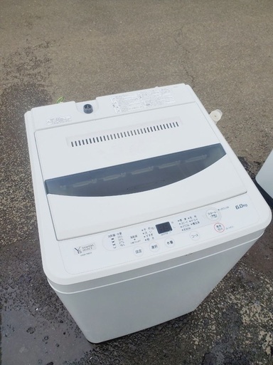 ♦️EJ264番YAMADA全自動電気洗濯機 【2019年製】