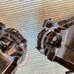 値下げします20系アルファード後期カスタムヘッドライトセット。おまけ付き