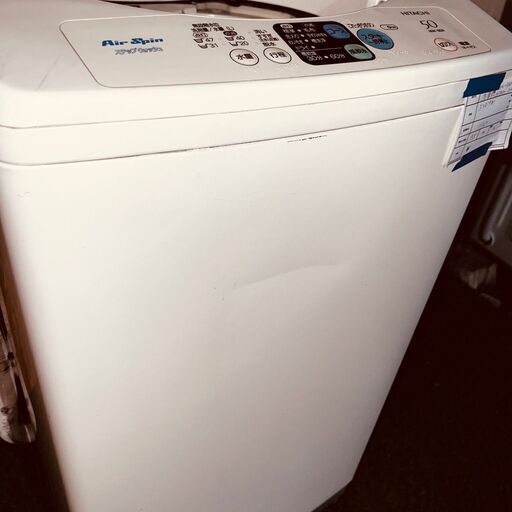 11769 HITACHI 一人暮らし洗濯機  5.0kg 毎週土日　大阪市内　合計5000円以上で配送無料！！