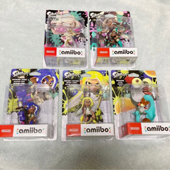 スプラトゥーン amiibo アミーボ ヒメ イイダ オクトリン...