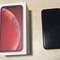 iPhone XR 64GB レッド SIMロックなし 早い者勝ち！