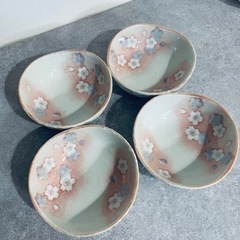 さ桜小鉢　4個セット