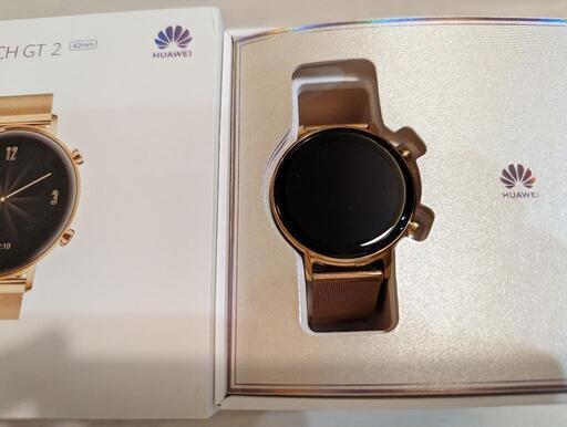 【美品】HUAWEI WATCH GT2 elegant 42mm 付属品完備