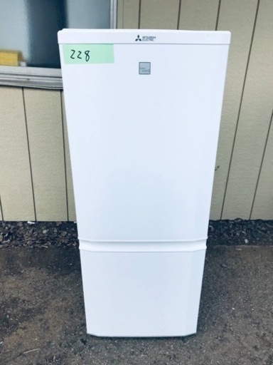 228番 三菱✨冷凍冷蔵庫✨NR-P15EZ-KW‼️