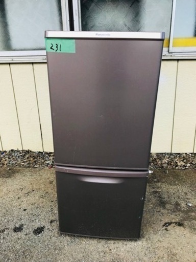✨2016年製✨231番 パナソニック✨冷凍冷蔵庫✨NR-B148W-T‼️