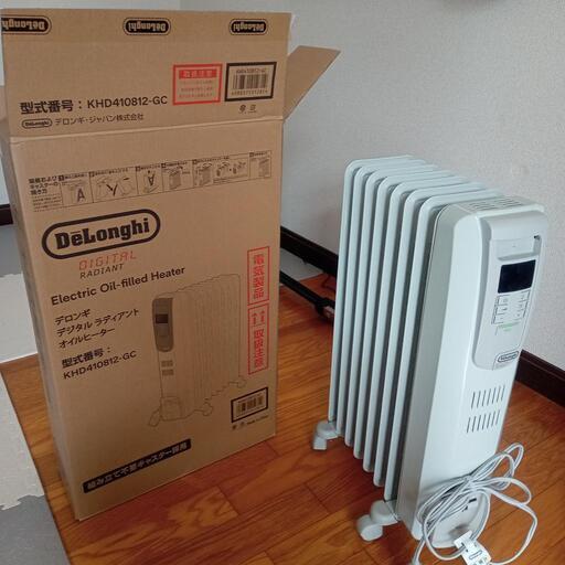 デロンギオイルヒーター KHD410812-GC DeLonghi オイルヒーター
