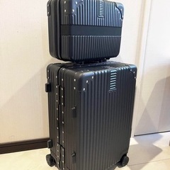 在庫1点 スーツケース アルミフレーム 機内持ち込み ロック39L 黒 Sサイズ