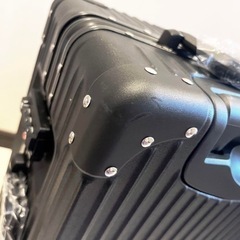 在庫1点 スーツケース アルミフレーム 機内持ち込み ロック39L 黒 Sサイズ