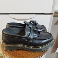 ドクターマーチン　エイドリアン　BEX　タッセル　艶消しブラック　キルト　UK5 ドクターマーチン エイドリアン BEX タッセル 艶消しブラック キルト