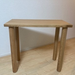 無印良品 ラウンドチェア・木製テーブル