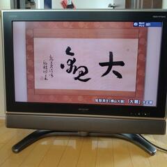 SHARP　AQUOS　液晶テレビ　32V　2007年製　　