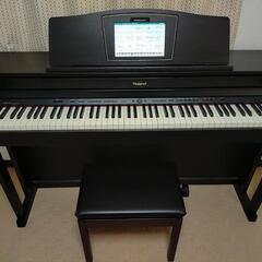 【ネット決済・配送可】電子ピアノ　モニタ付　ローランド HPI-50