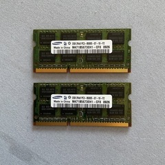 DDR3 PC3-8500S 2G 2枚