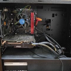 ゲーミングパソコン アスロックマザボ 600w電源