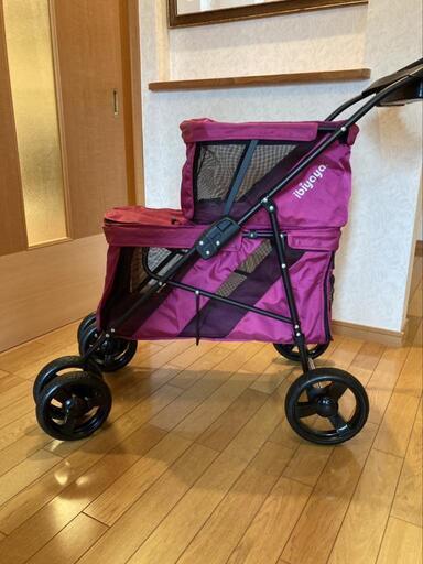 引取限定 ペットカート 2段 美品 イビヤヤ