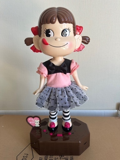 ぺこちゃん　録音機能付き　人形
