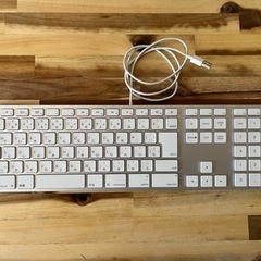 純正 APPLE KEYBOARD (JIS) Macキーボード...