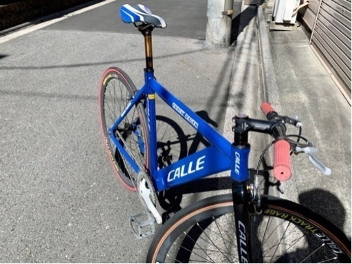 CALLE TRACK RAGER single gear fixie ピストバイク ブルー | www.ktmn