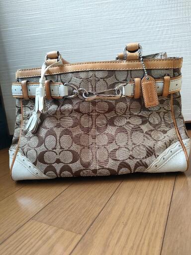 値下げ　COACH　ハンドバッグ